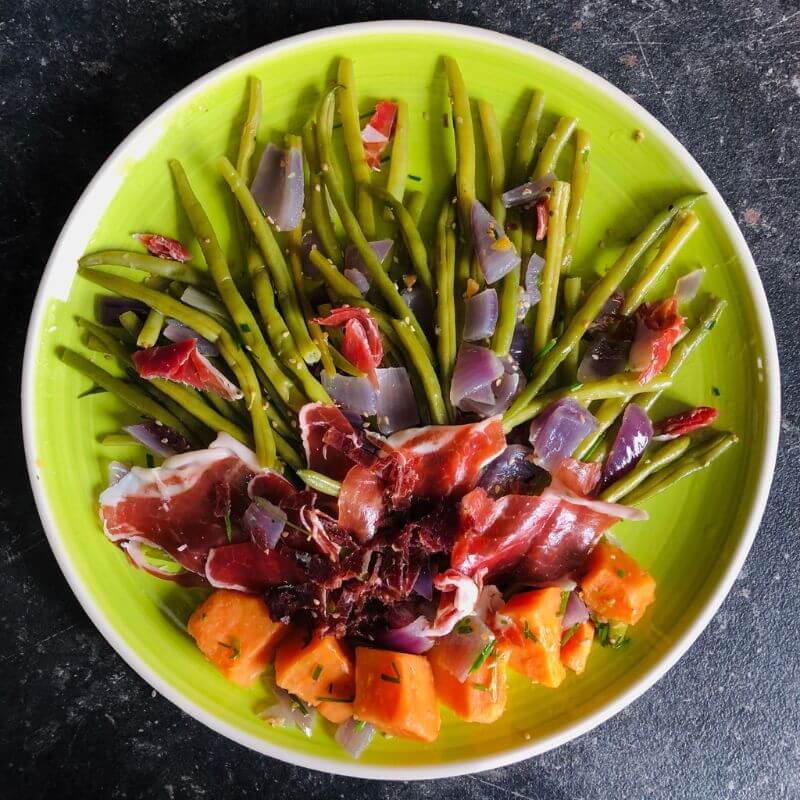 Haricots & Jamòn Serrano