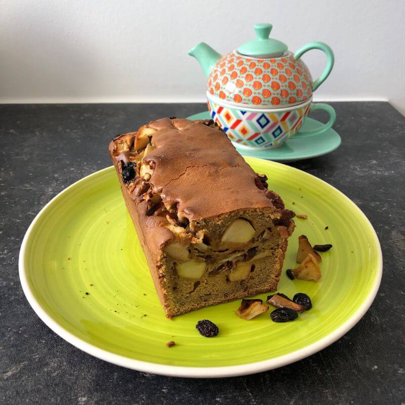 Gateau aux fruits à la farine de sarrazin